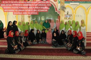 Pembinaan Akhlak Mulia untuk Ibu-ibu Mulia