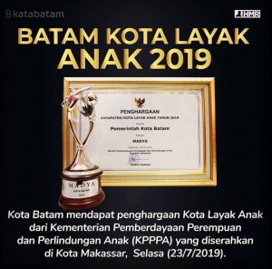 Batam Kota Layak Anak,  Seiring Pemimpin Ramah Anak