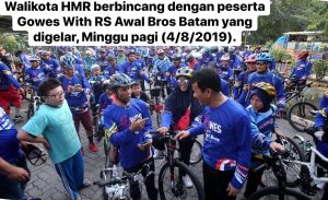 HMR Semangat Lepas Gowes with RSAB