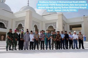 Masjid Sultan Dibuka,  Kapolres dan Dandim Siap Kawal