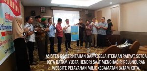 Mantul, Kecamatan Batam Kota Percepat Pelayanan lewat Website