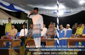 WN Singapura Ikut Saksikan Pawai Takbir