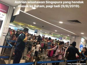 Wisman Singapura Membludak,  Batam Tambah Jadwal Pelayaran