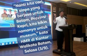 HMR Ajak Masyarakat  Beri Nama Museum Batam