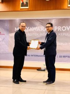 Think Tank Pemko Batam Jabat Ketua IAI Kepri