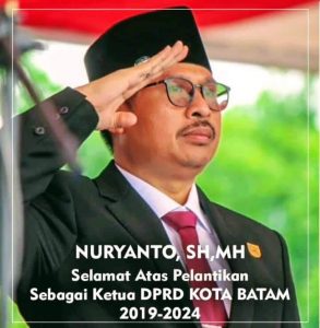 Cak Nur Kembali Pimpin DPRD Batam
