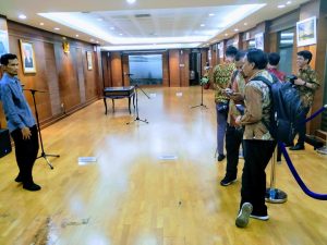 Ruang Pelantikan HMR Mulai Sibuk