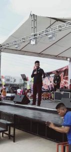 HMR Buka Jalan Sehat, Warga Tanjungriau Membludak