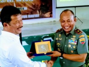 Hadir di Apel Danramil dan Babinsa, HMR Ucap Terimakasih