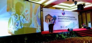 Berbicara di Forum Internasional,  HMR Ingatkan Jaga Rasa Aman