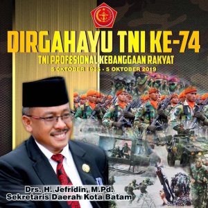 Selamat HUT Ke-74 TNI