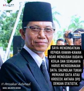 HAM Tegaskan Bekerja dan Mengambil Keputusan Harus Berdasarkan Data