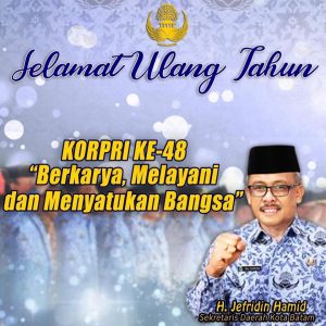 Selamat HUT Ke-48 Korpri