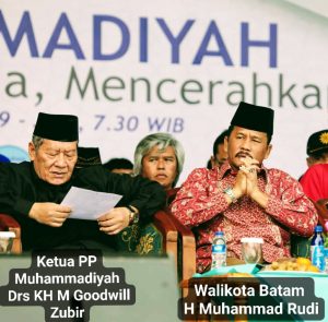 Pesan untuk HMR di Puncak Milad ke-107 Muhammadiyah di Batam