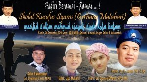 Bila Melihat Gerhana, Berzikirlah kepada Allah SWT dengan Mengerjakan Salat