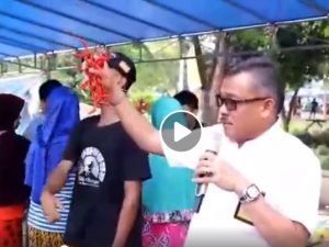 Begini Aksi Jefridin Jualan