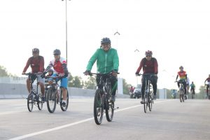 Keren… Rute Batam Bersepeda Pakai Formasi 20 20 2020, Siap Pecahkan Rekor Muri