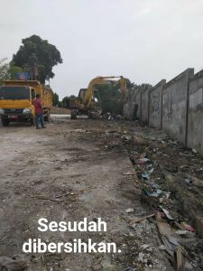 Dahsyatnya Sinergi Warga Tanjungbuntung, Sampah “Segunung” Lesap Sekejap