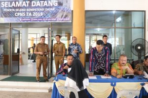 Tes SKD CPNS Dimulai, Jefridin Pantau Langsung Kesiapan Pelaksanaan