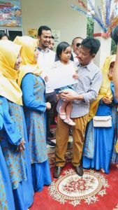 Resmikan Posyandu Legenda Bali, HMR Terharu Bertemu Mantan Dosennya