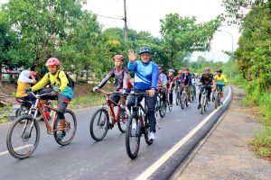 Kak Jefridin Pimpin Pramuka Batam Bersepeda: Alhamdulillah Tuntas