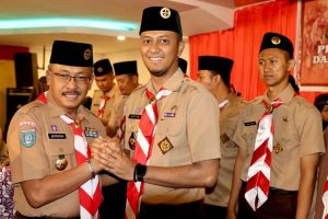Lantik Mabiran Batamkota, Jefridin Papar Keuntungan jadi Anggota Pramuka