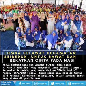 Lomba Selawat, Cara HMA Rekatkan Cinta para Rasulullah