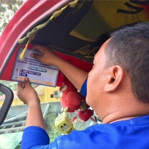 Tepati Janji, Dishub Pasang Call Center di Angkot. Ada Keluhan? Lapor: 0813 5637 1110