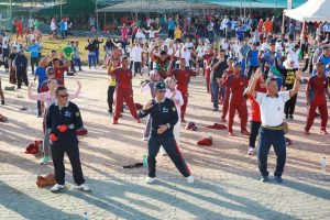 Semangat Senam Sehat Bersama HMR-HAM