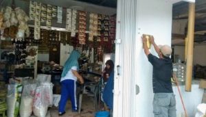 Ketua RT/RW di Tanjungsengkuang Kompak Sosialisasi Pentingnya Jaga Jarak