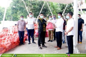 Jelang PSBB Berlaku, Asosiasi Distributor Bantu 1.588 Paket Sembako