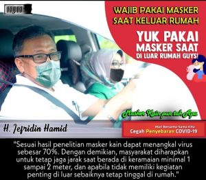 Ketua Tim Pakar: Masker Kain juga Ampuh Tangkal Covid-19