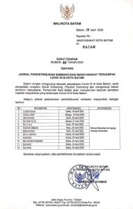 Catat Jadwalnya: Mulai Sabtu, Pemko Bagi Sembako Gratis untuk Terdampak Covid-19