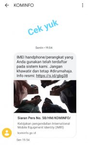 Buat Apa HP Mahal kalau Tak Ori? Makanya Sebelum Beli, Tanya dan Cek Dulu IMEI-nya