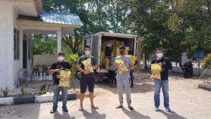 Bantuan Tahap 1, Inisiatif HMR untuk Menambah “Bonus” Sembako untuk Warga