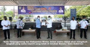 Penyebaran Covid-19 di Batam Melambat, Gubernur Apresiasi Kerja Keras HMR & Tim