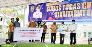 Ikatan Pendeta Menetap Sumbang Rp25 Juta untuk Lawan Covid-19 di Batam