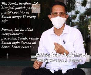 Catat! Ini Cara Pemko Batam Deteksi Virus Covid-19 di Tubuh Orang tanpa Gejala