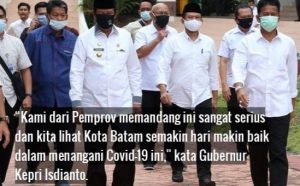 Tak hanya Memuji, Gubernur juga Siapkan Personel untuk Bantu HMR Tangani Covid-19