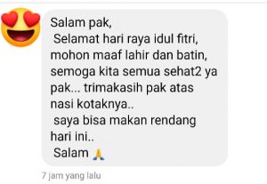 Ikut Gerak HMR & HMA Berbagi Nasi Kotak Lebaran untuk Warga Batam (1)