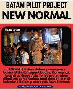 Ayo Lebih Patuh Lagi Jalankan Protokol Covid-19, 15 Juni Kita Songsong New Normal