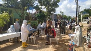 Ada Warga Taman Raya Positif Covid-19, Camat Batam Kota Langsung Gelar Rapid Test