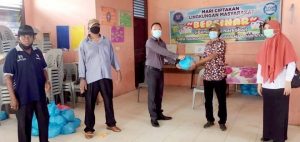Ekonomi Turun Akibat Covid-19, Harbour Bay pun Turun Bantu Warga Tanjunguma