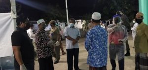 Yumasnur Sampai Terbata-bata Membujuk Warga Bengkong Sadai Agar Tarawih di Rumah