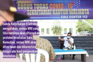  Tiba di Batam, 293 WNI asal Malaysia langsung Tes Swab dan Dikarantina