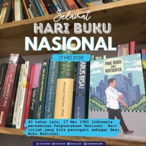Selamat Hari Buku Nasional, Selamat Membaca Buku