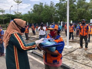 HMA juga Peduli Honorer Tenaga Medis, Jukir dan Pengelola Taman Kota Batam