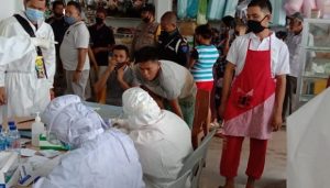 Alhamdulillah, Semua Peserta Rapid Test di Pasar Victoria Non Reaktif Covid-19