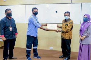 McDermott Serahkan 100 Alat Rapid Test,  Jefridin: Terima Kasih, Ini Sangat Membantu