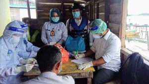 Sambung-menyambung, Tim Covid-19 Belakangpadang, Tes Cepat ke Pulau-pulau